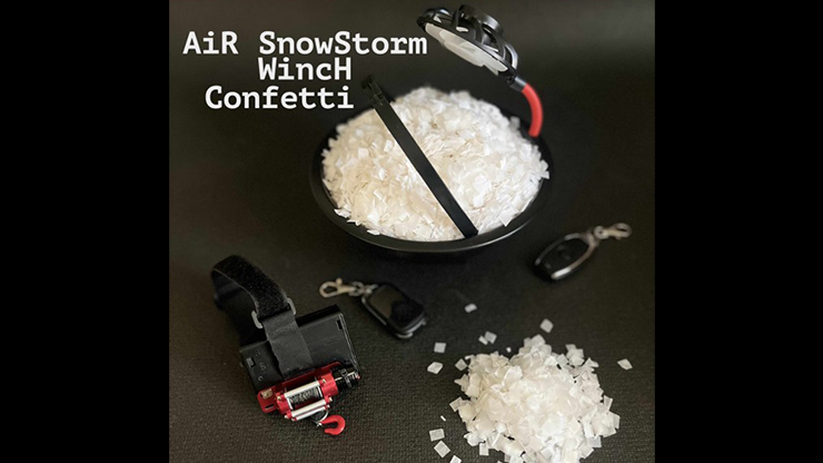 (image for) AiR SnowStorm with Winch and Confetti (Gimmick and Online Instructions) by Victor Voitko - Trick - Click Image to Close