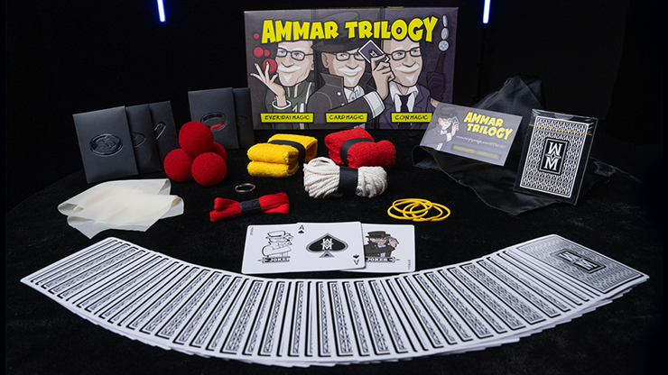 (image for) AMMAR TRILOGY SET (Gimmicks and Online Instructions) by Michael Ammar & Murphy's Magic - Trick - Click Image to Close