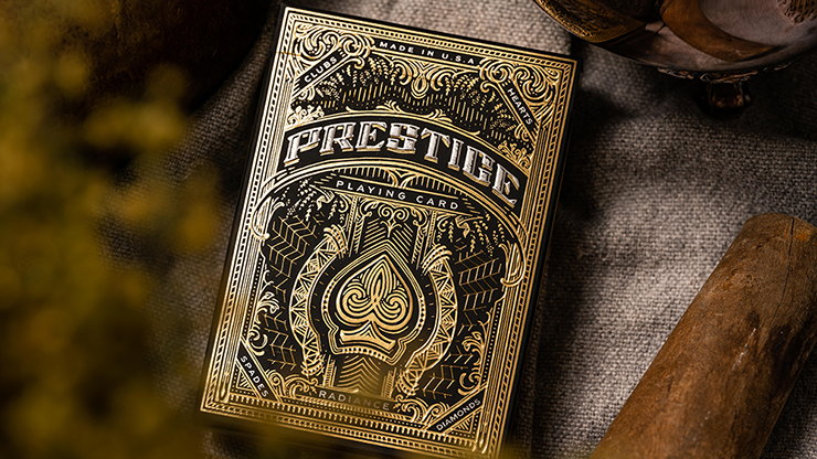 (image for) Prestige (Black) Playing Cards - Click Image to Close