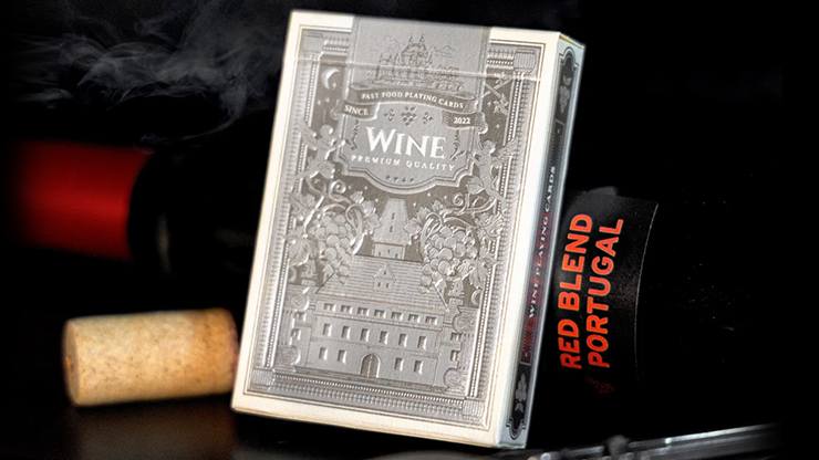 (image for) Wine Playing Cards by Fast Foods Playing Cards - Click Image to Close
