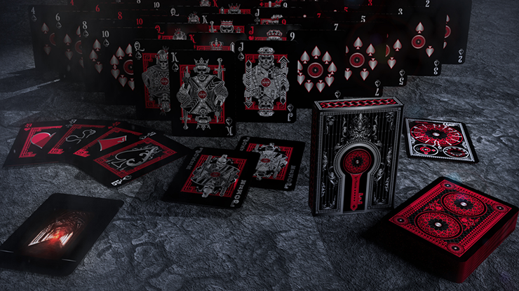 (image for) Secrets of the Key Master: Vampire Edition (with Standard Box) playing Cards by Handlordz - Click Image to Close