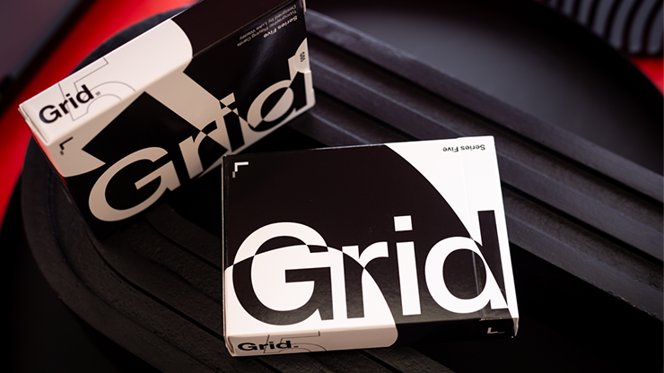 (image for) Grid Series Five- Typographic Playing Cards - Click Image to Close
