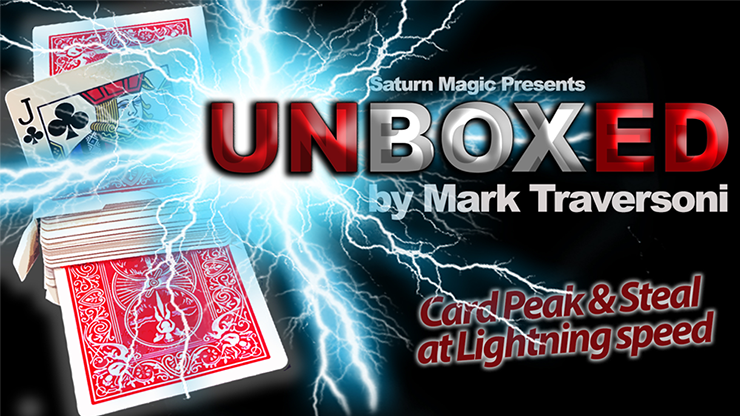 (image for) Unboxed Red (Gimmicks and Online Instructions) by Mark Traversoni - Trick - Click Image to Close
