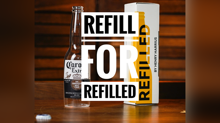 (image for) Refilled - Replacement Stickers (20 Sets) by Henry Harrius - Trick - Click Image to Close