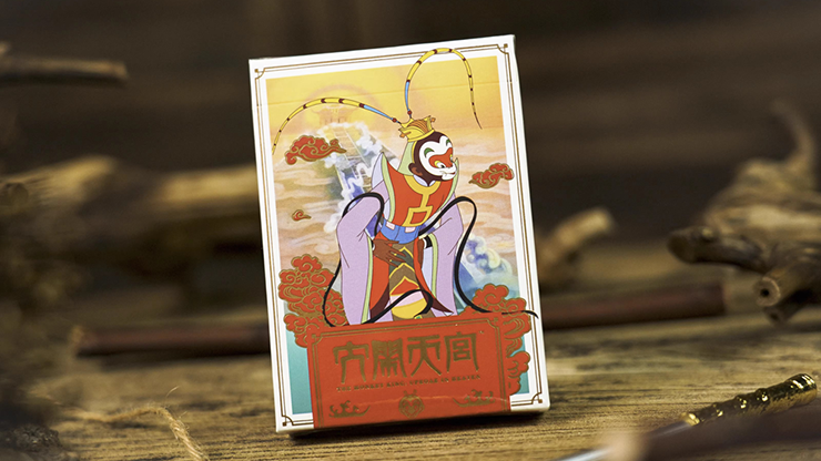 (image for) The Monkey King (Red) Playing Cards - Click Image to Close