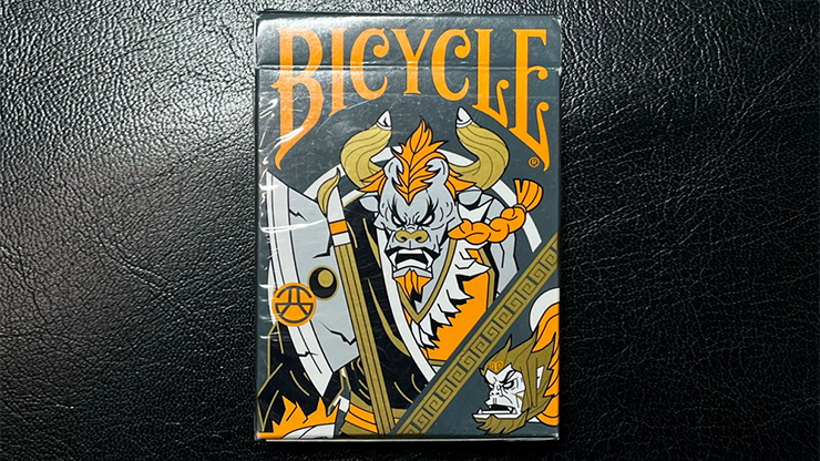 (image for) Bicycle Bull Demon King (Demolition Grey) Playing Cards - Click Image to Close