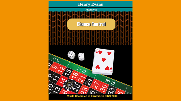 (image for) Chance Control Blue (Gimmicks and Online Instructions) by Henry Evans - Trick - Click Image to Close