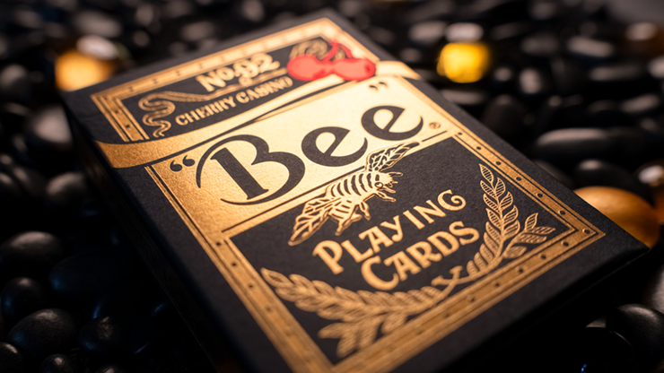 (image for) Limited Bee X Cherry 3 deck Set (Blue, Red and Black) Playing Cards - Click Image to Close