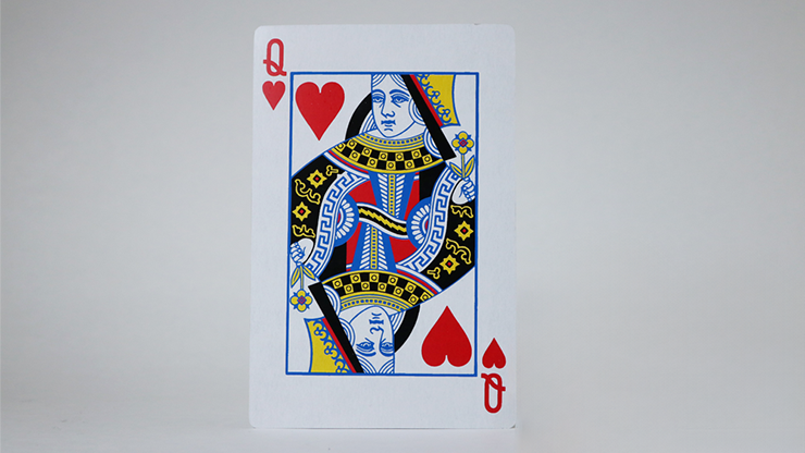 (image for) Bicycle Jumbo Queen of Hearts 2 of Club - Click Image to Close