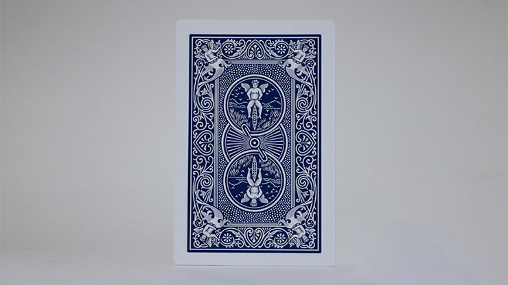 (image for) Bicycle Jumbo Double Back (Blue/Blue) - Click Image to Close