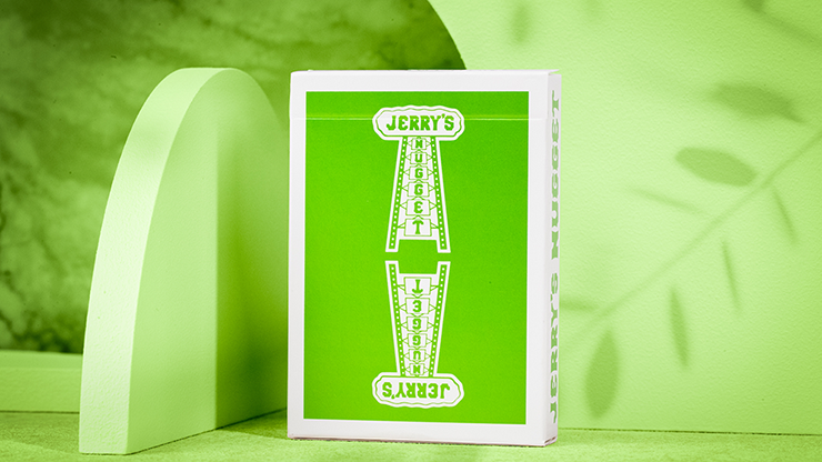 (image for) Jerry's Nugget Monotone (Metallic Green) Playing Cards - Click Image to Close