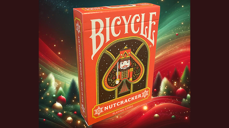 (image for) Bicycle Nutcracker (Red) Playing Cards - Click Image to Close