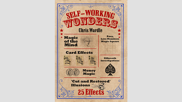 (image for) Self-Working Wonders by Chris Wardle - Book - Click Image to Close