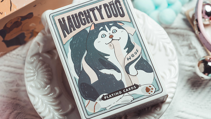 (image for) Naughty Dog Playing Cards by 808 Magic and Bacon Playing Card - Click Image to Close