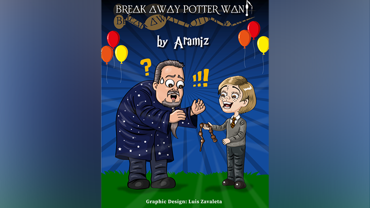 (image for) BREAK AWAY POTTER WAND by Aramiz - Trick - Click Image to Close