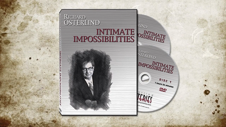 (image for) Intimate Impossibilities (2 DVD Set) by Richard Osterlind - DVD - Click Image to Close
