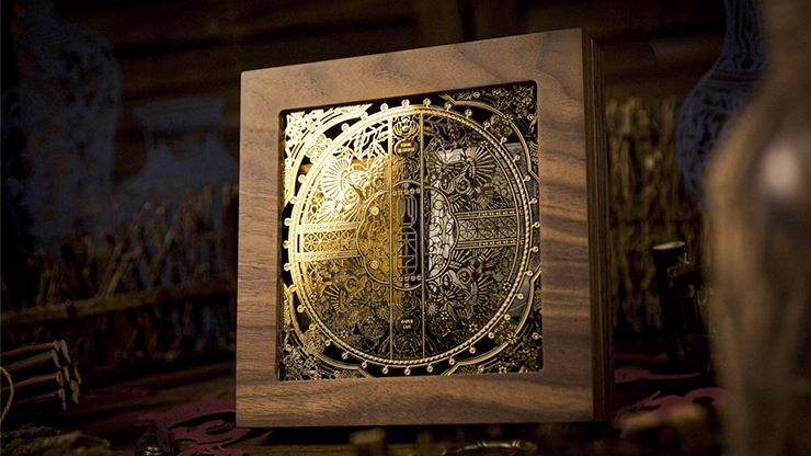 (image for) The Four Seasons Wooden Boxset Playing Cards - Click Image to Close