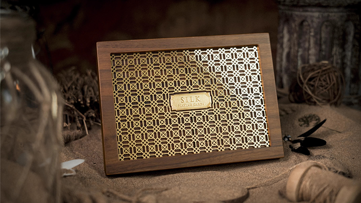 (image for) The Silk Wooden Boxset Playing Cards - Click Image to Close