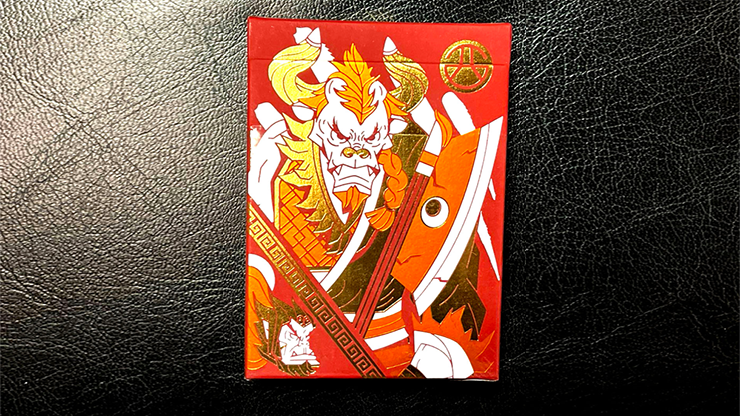 (image for) Bull Demon King Craft (Confusion Red) Playing Cards - Click Image to Close