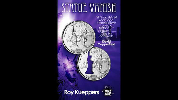 (image for) Statue Vanish (Gimmicks and Online Instructions) by Roy Kueppers - Trick - Click Image to Close