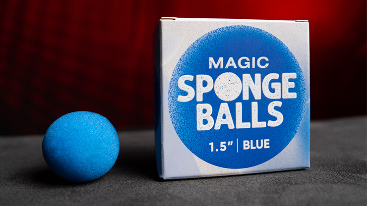 (image for) Magic Sponge Balls 4PK BLUE 1.5" by Murphy's Magic - Click Image to Close