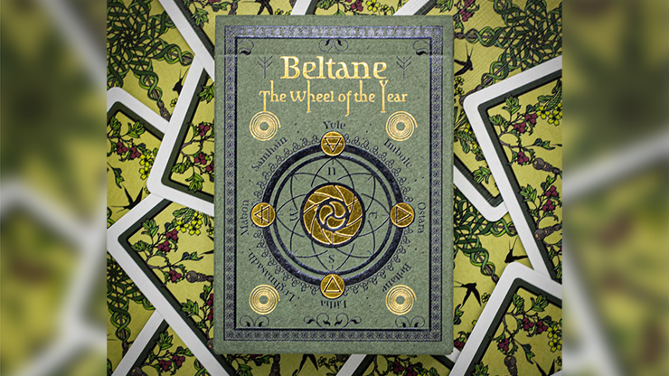 (image for) Wheel of the Year Beltane Playing Cards by Jocu - Click Image to Close