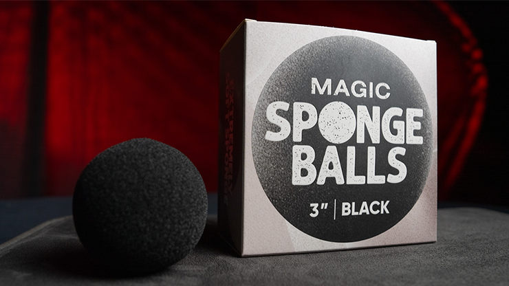 (image for) Magic Sponge Balls 50PK BLACK 3" by Murphy's Magic