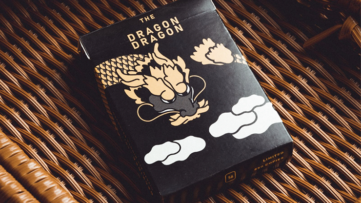(image for) The Dragon (Black) Playing Cards - Click Image to Close