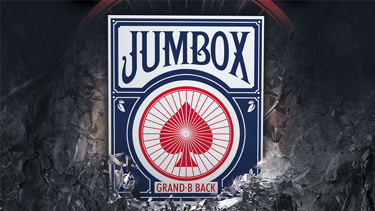 (image for) Jumbox Marked Deck (Blue) by Magic Dream - Click Image to Close