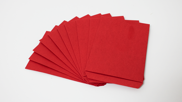 (image for) Magic Wallet Universe Combo Refill Envelopes (Red) by TCC - Trick - Click Image to Close
