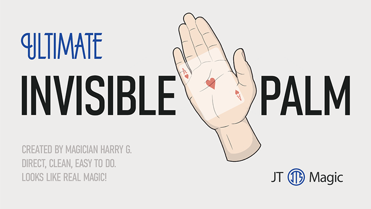 (image for) Ultimate Invisible Palm BLUE by JT - Trick - Click Image to Close