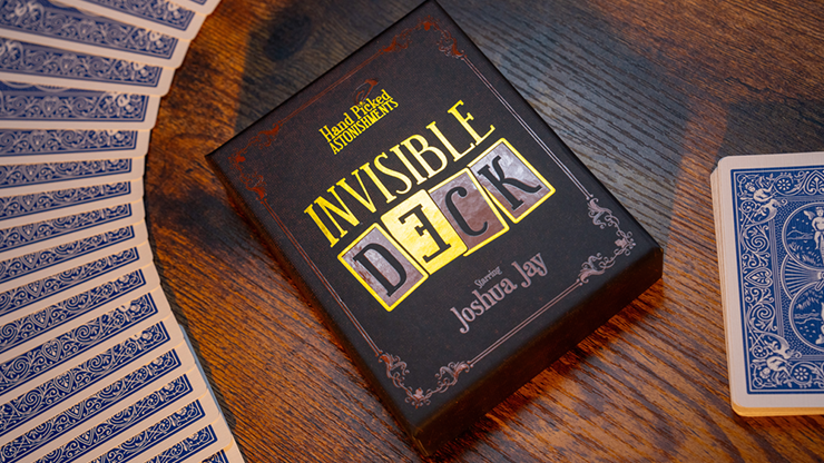 (image for) Hand Picked Astonishments INVISIBLE DECK with Joshua Jay by Murphy's Magic