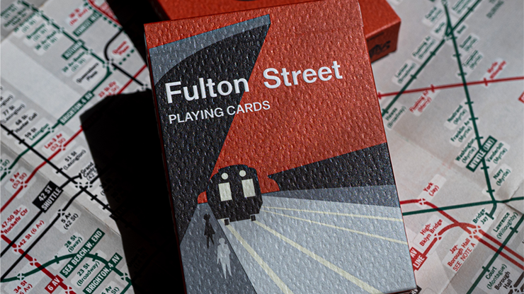 (image for) Fulton Street 1958 Edition Playing Cards - Click Image to Close