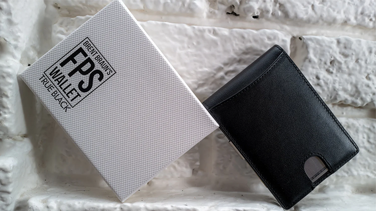(image for) FPS Wallet True Black Leather (Gimmicks and Online Instructions) by Magic Firm - Trick - Click Image to Close