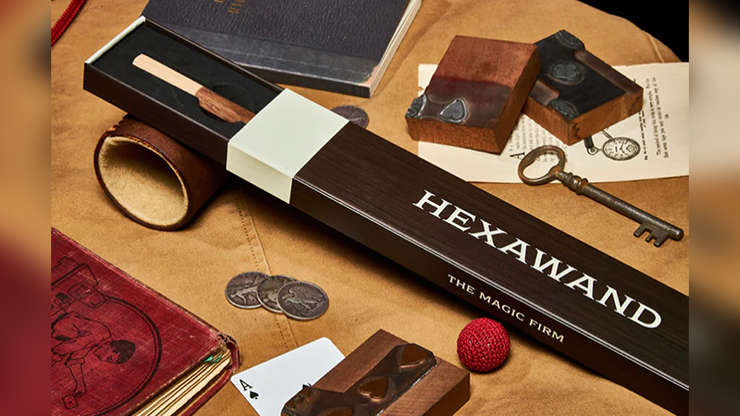 (image for) Hexawand Walnut (Brown) Wood by The Magic Firm - Trick - Click Image to Close
