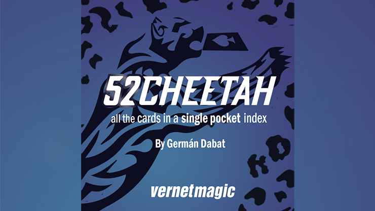 (image for) 52 Cheetah (Gimmicks and Online Instructions) by Berman Dabat and Michel - Trick - Click Image to Close