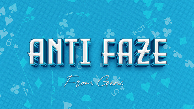 (image for) Anti-Faze by Geni video DOWNLOAD