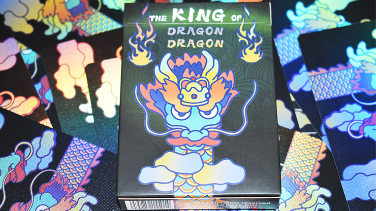 (image for) The King of Dragon (Holographic) Playing Cards - Click Image to Close