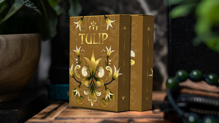 (image for) Grand Tulip Gold Playing Cards - Click Image to Close