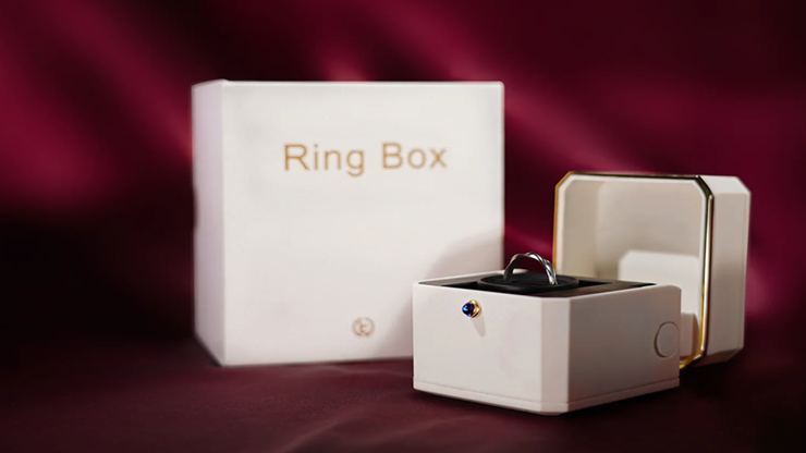 (image for) Magic Ring Box (White) by TCC - Trick - Click Image to Close