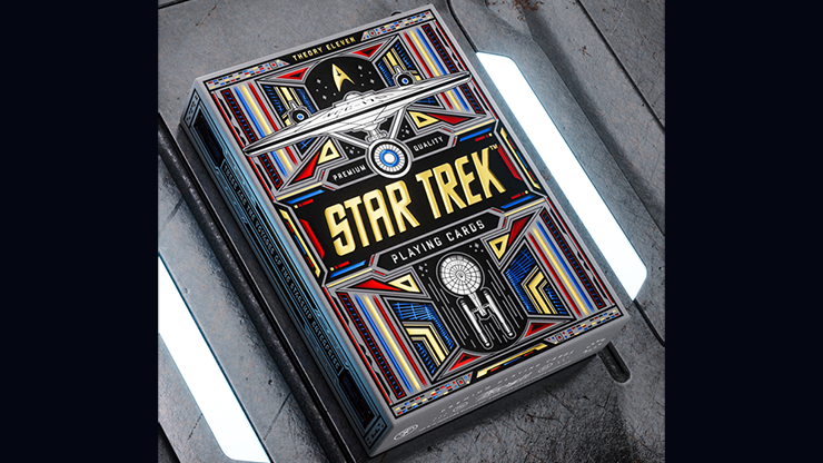 (image for) Star Trek Light Edition (White) Playing Cards by theory11 - Click Image to Close