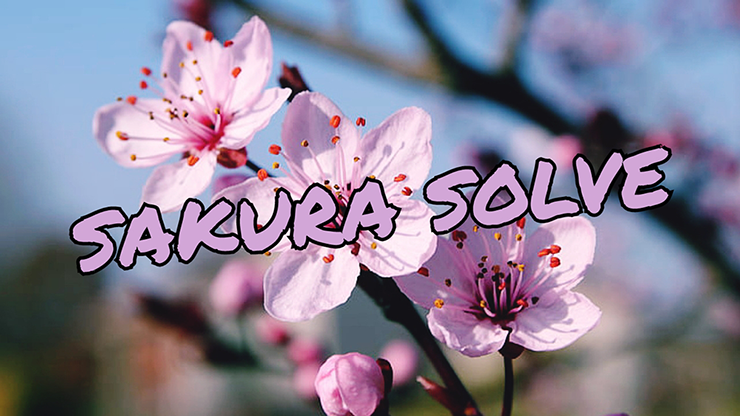 (image for) SAKURA SOLVE by Cyril Hubert and JJ Team video DOWNLOAD