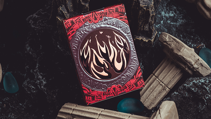 (image for) Atlantis: Fire Playing Cards - Click Image to Close