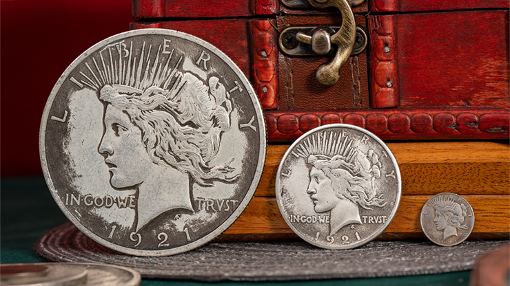 (image for) Mini Peace Dollar (Pack of 5 coins) by N2G - Click Image to Close