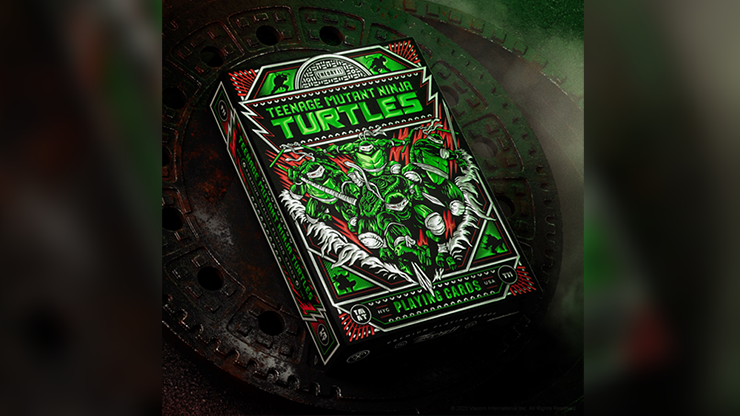 (image for) Teenage Mutant Ninja Turtles Playing Cards by theory11 - Click Image to Close