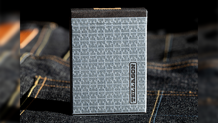 (image for) Tellason Jeans Playing Cards in Denim Box Playing Cards - Click Image to Close