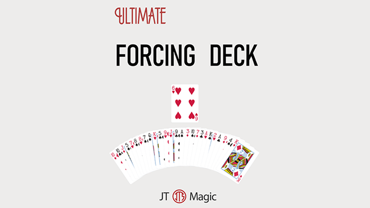 (image for) Ultimate Forcing Deck (Red) by JT - Click Image to Close