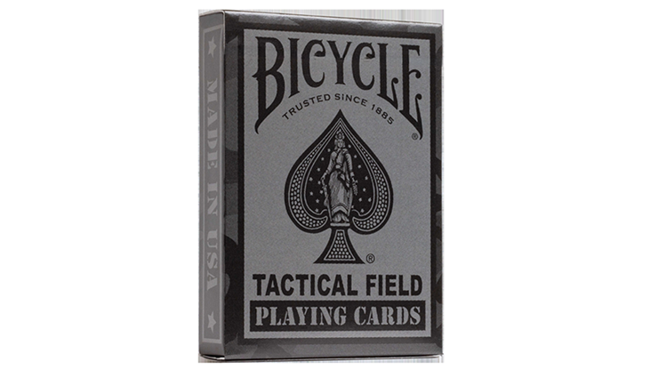 (image for) Bicycle Tactical Field (Black) Playing Cards by US Playing Card Co - Click Image to Close