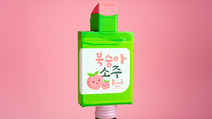 (image for) Peach SOJU Playing Cards - Click Image to Close