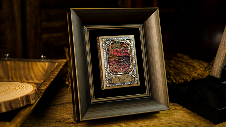 (image for) Vermilion Bird Luxury Frame by Ark Playing Cards - Click Image to Close